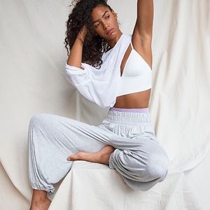 NWT Free People Ali Pants XS light gray